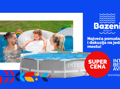 Intex Prism Frame bazen 3.66x76cm