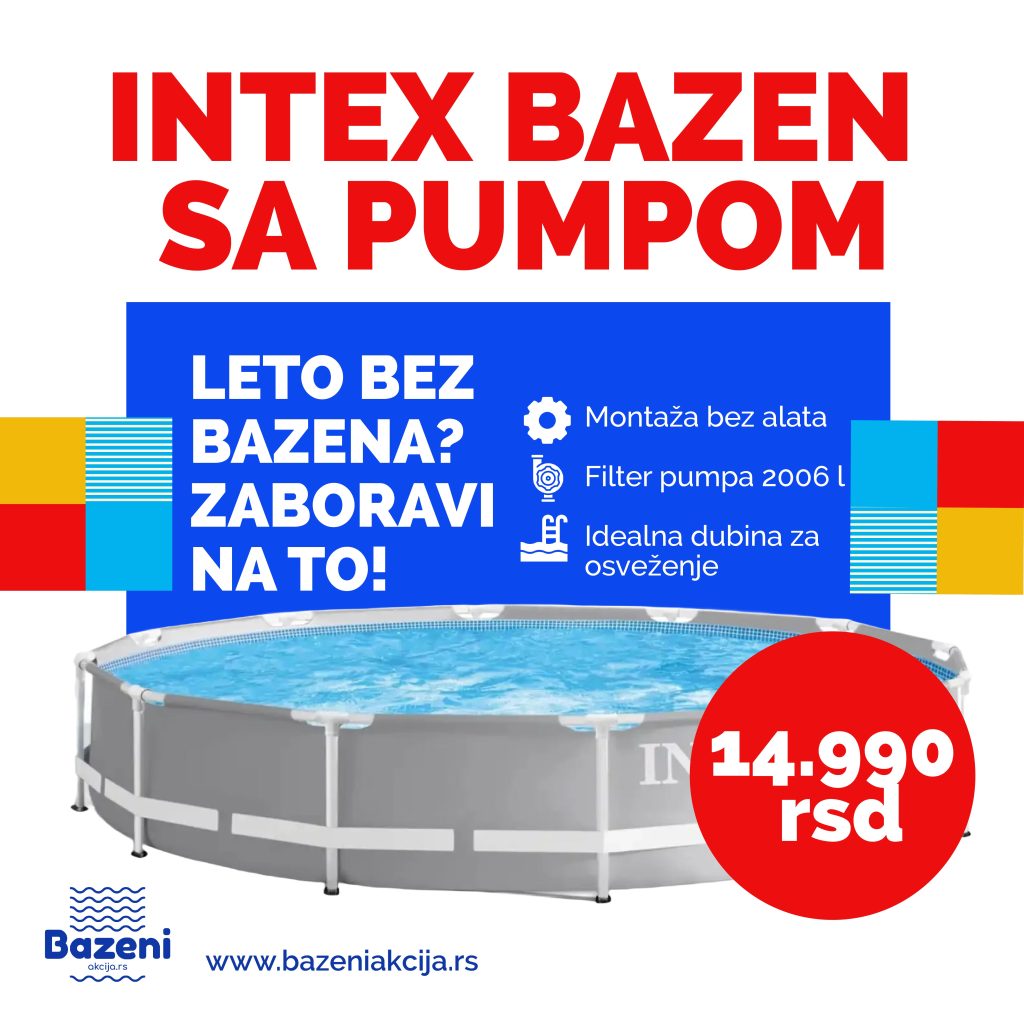 Intex Prism Frame bazen 3.66x76cm